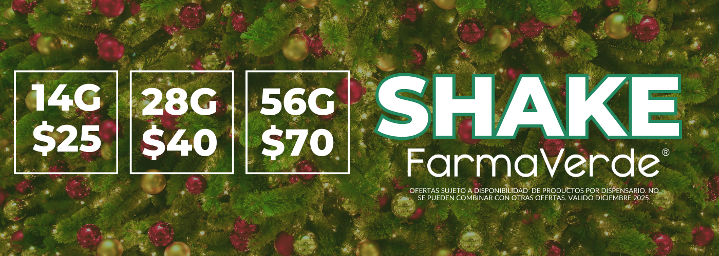 Shake Cannabis Medicinal - Farma Verde Puerto Rico